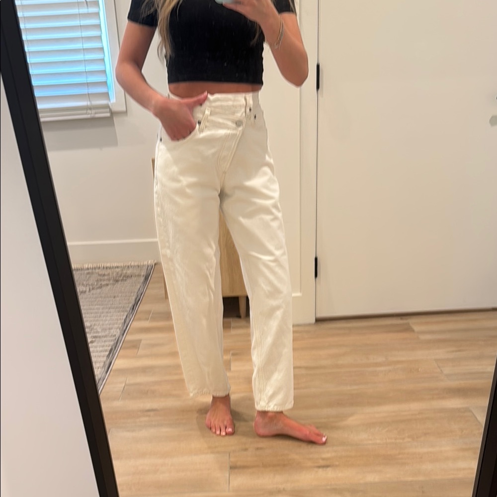 Agolde criss cross jeans size 23